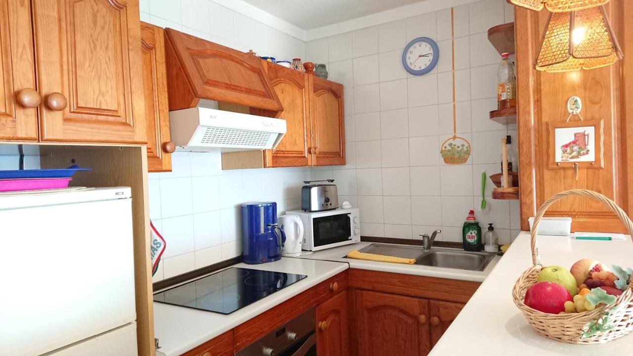Apartment Mit Sonnenterrasse Und Panorama - Meerblick, 5 Min. Von Hafen + Strand Acantilado de los Gigantes Eksteriør billede