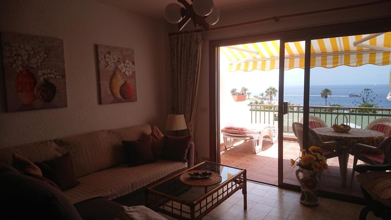 Apartment Mit Sonnenterrasse Und Panorama - Meerblick, 5 Min. Von Hafen + Strand Acantilado de los Gigantes Eksteriør billede